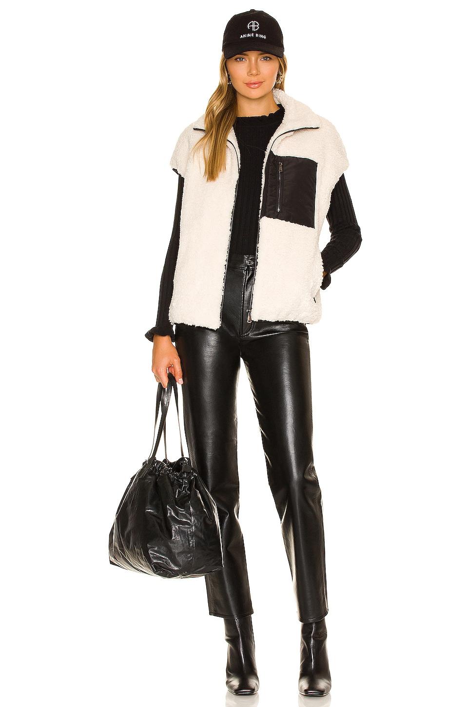 Faux Lamb Vest Adrienne Landau Product Image