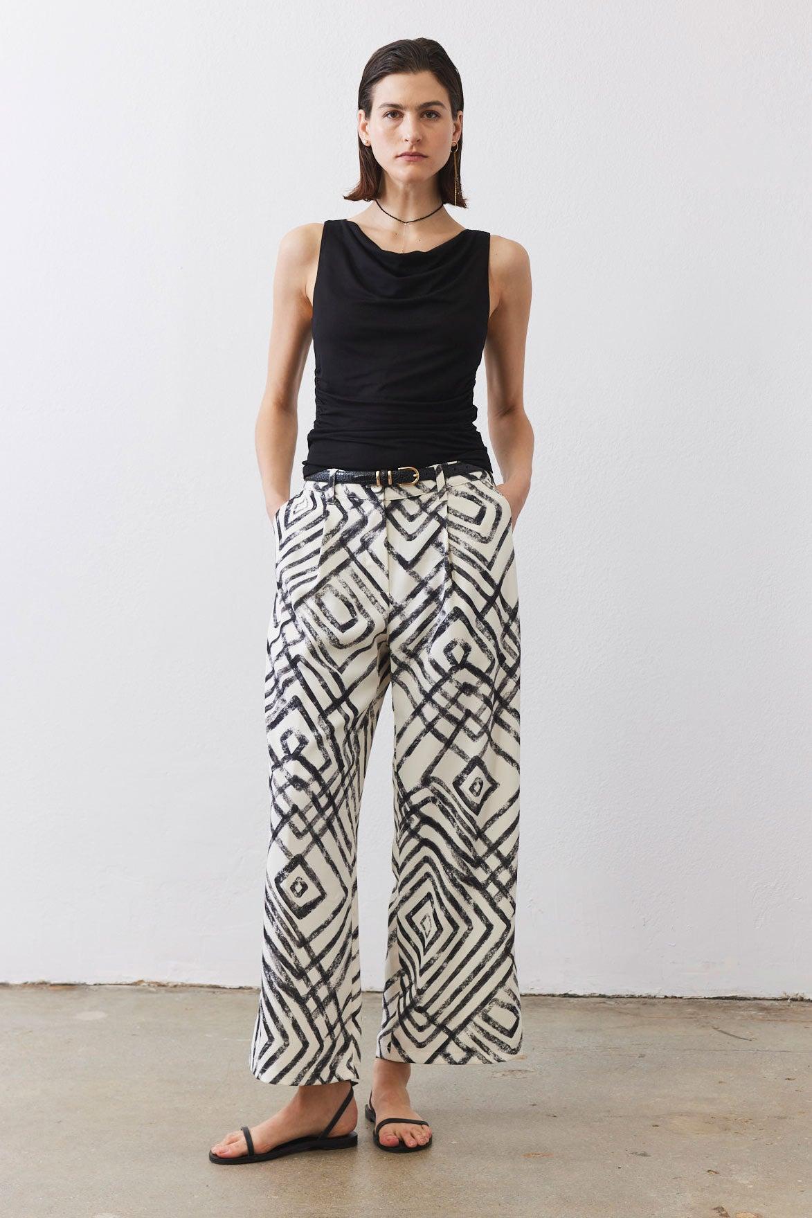 The Editor Wide Leg Trousers Product Image