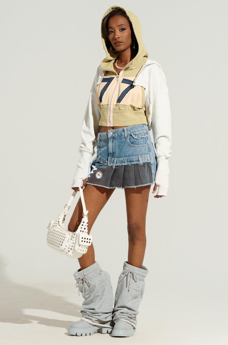 STEP-UP MINI SKIRT Product Image