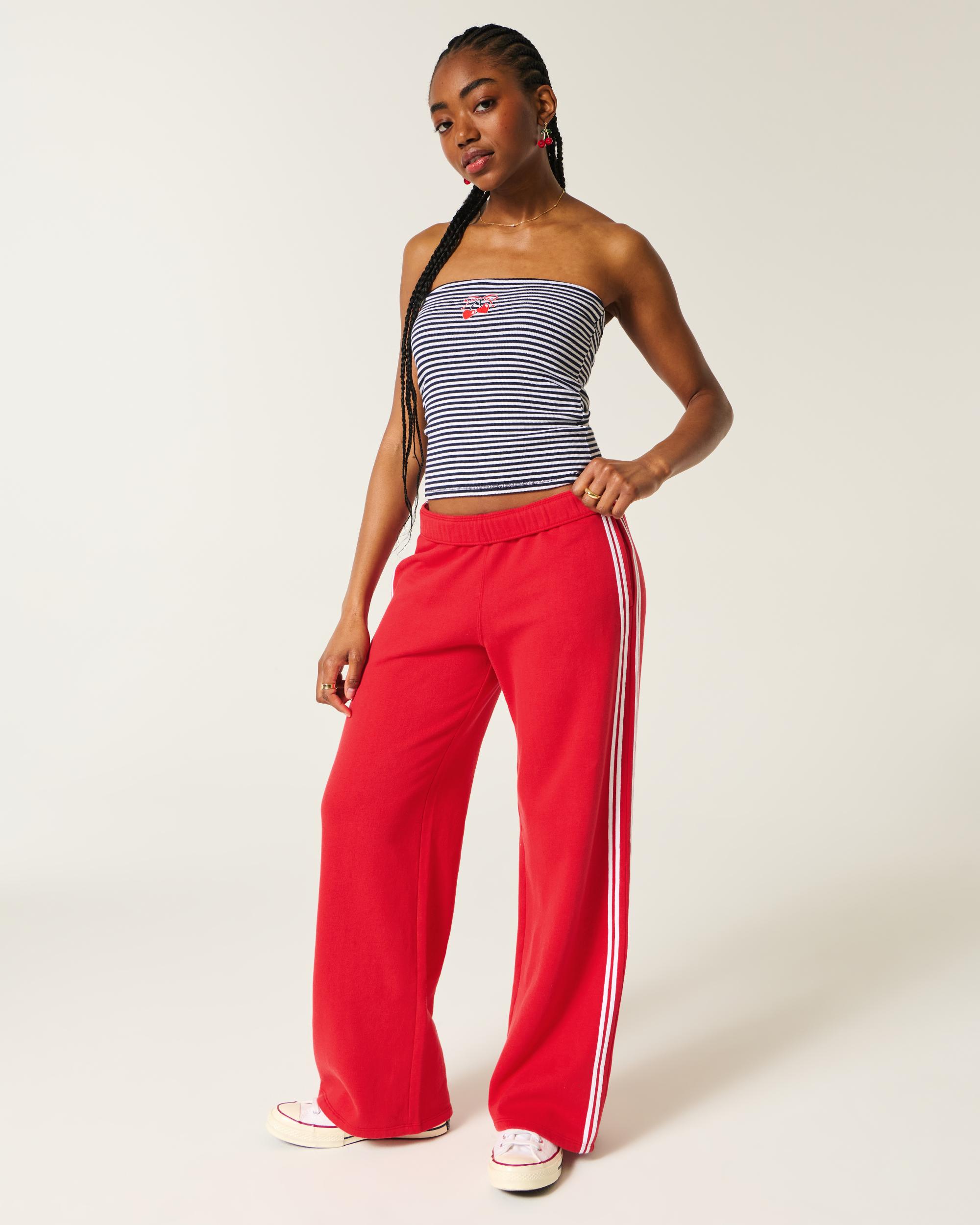 Wide-Leg Sweatpants Product Image