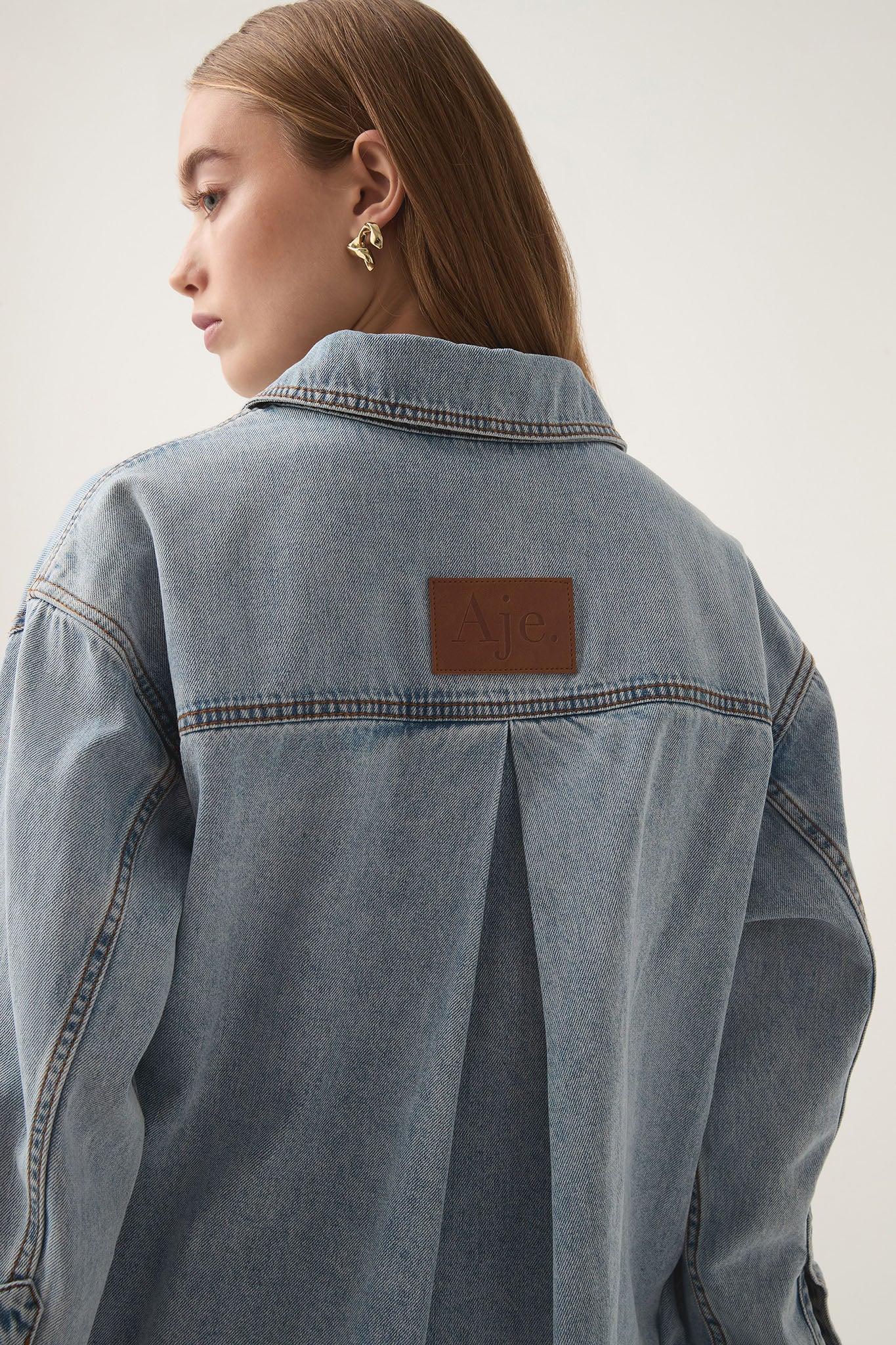 Ray Longline Denim Shirt Product Image