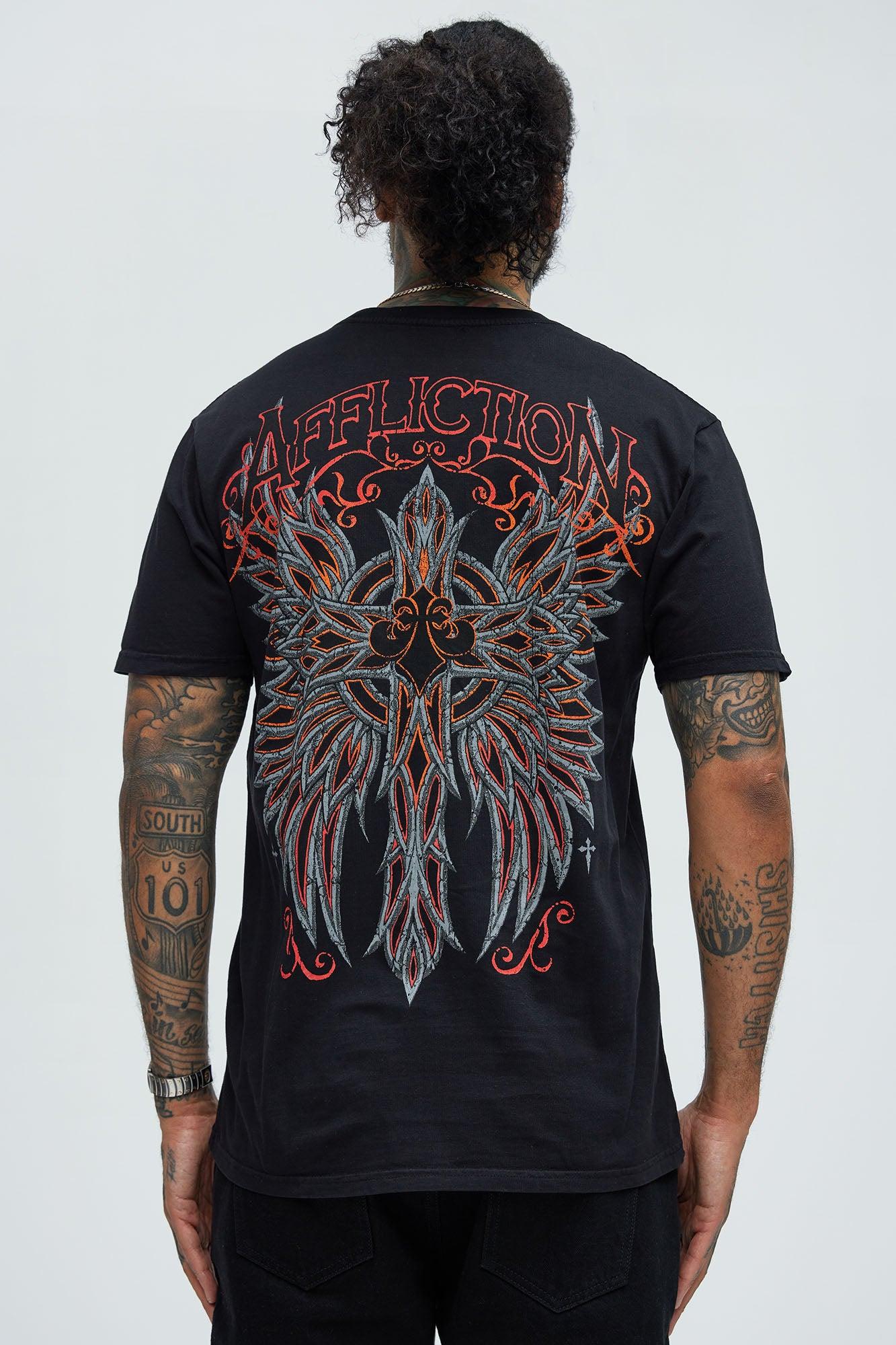 Affliction Absolution Short Sleeve Tee - Black Product Image