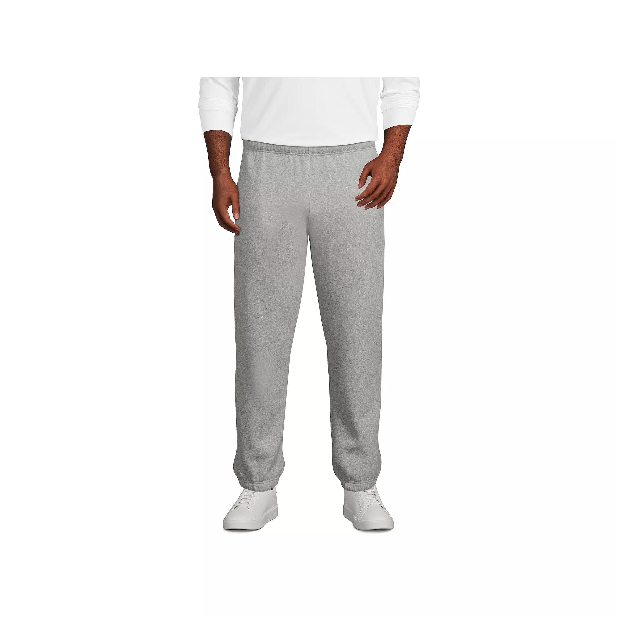Big & Tall Lands' End Relaxed Serious Sweats Sweatpants, Men's,  Product Image