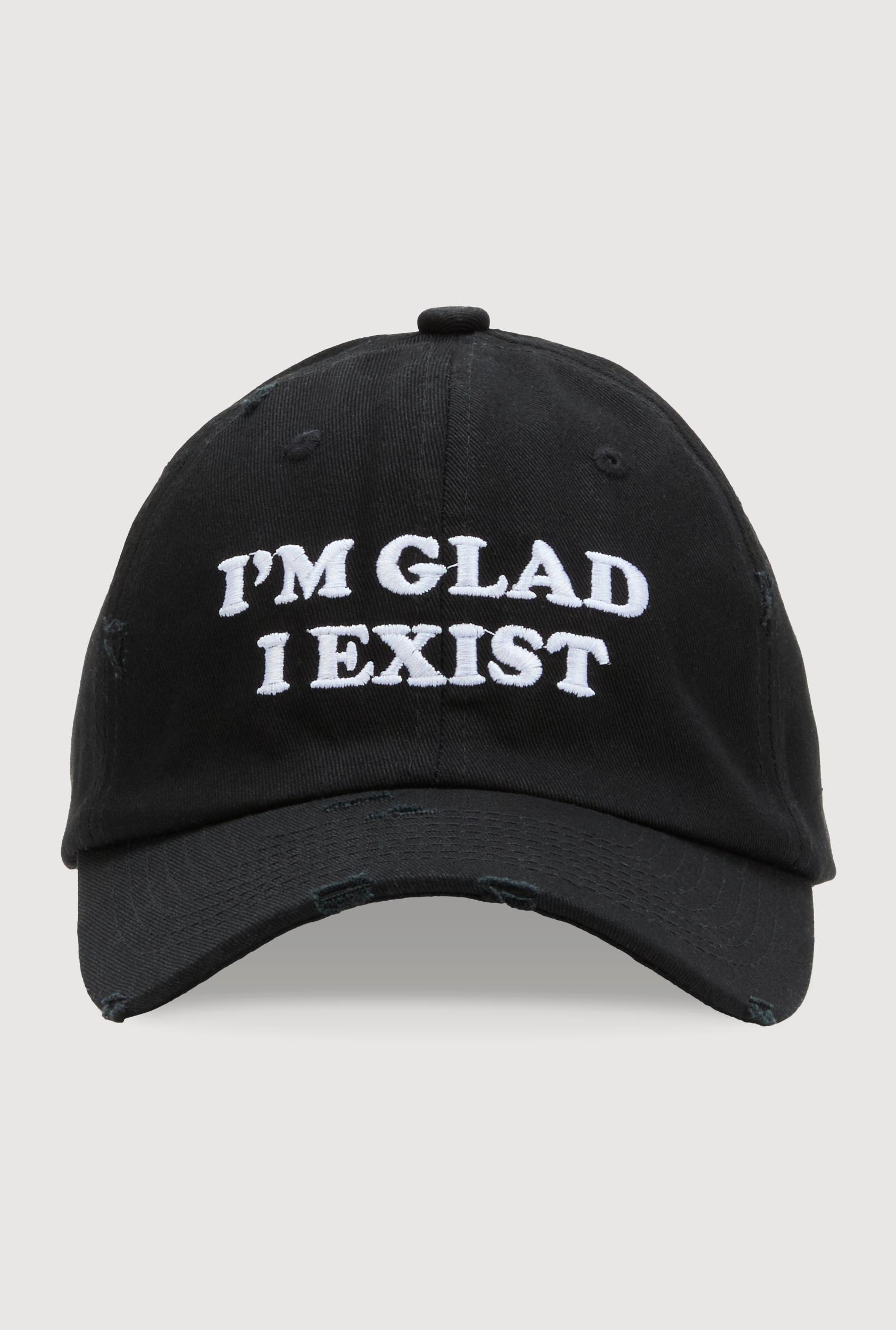 Im Glad I Exist Baseball Cap Female Product Image