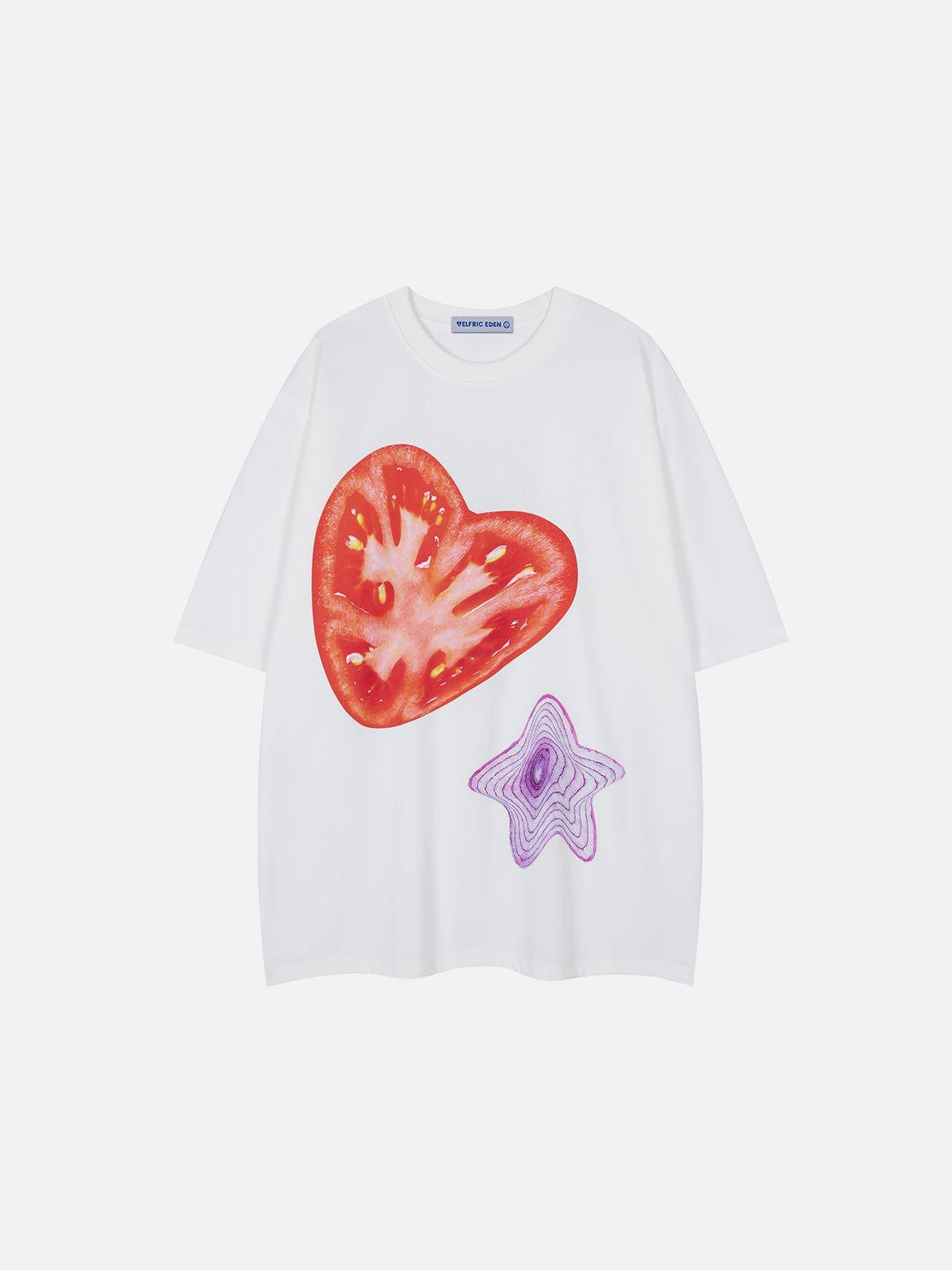 Aelfric Eden Heart Star Print Tee Product Image