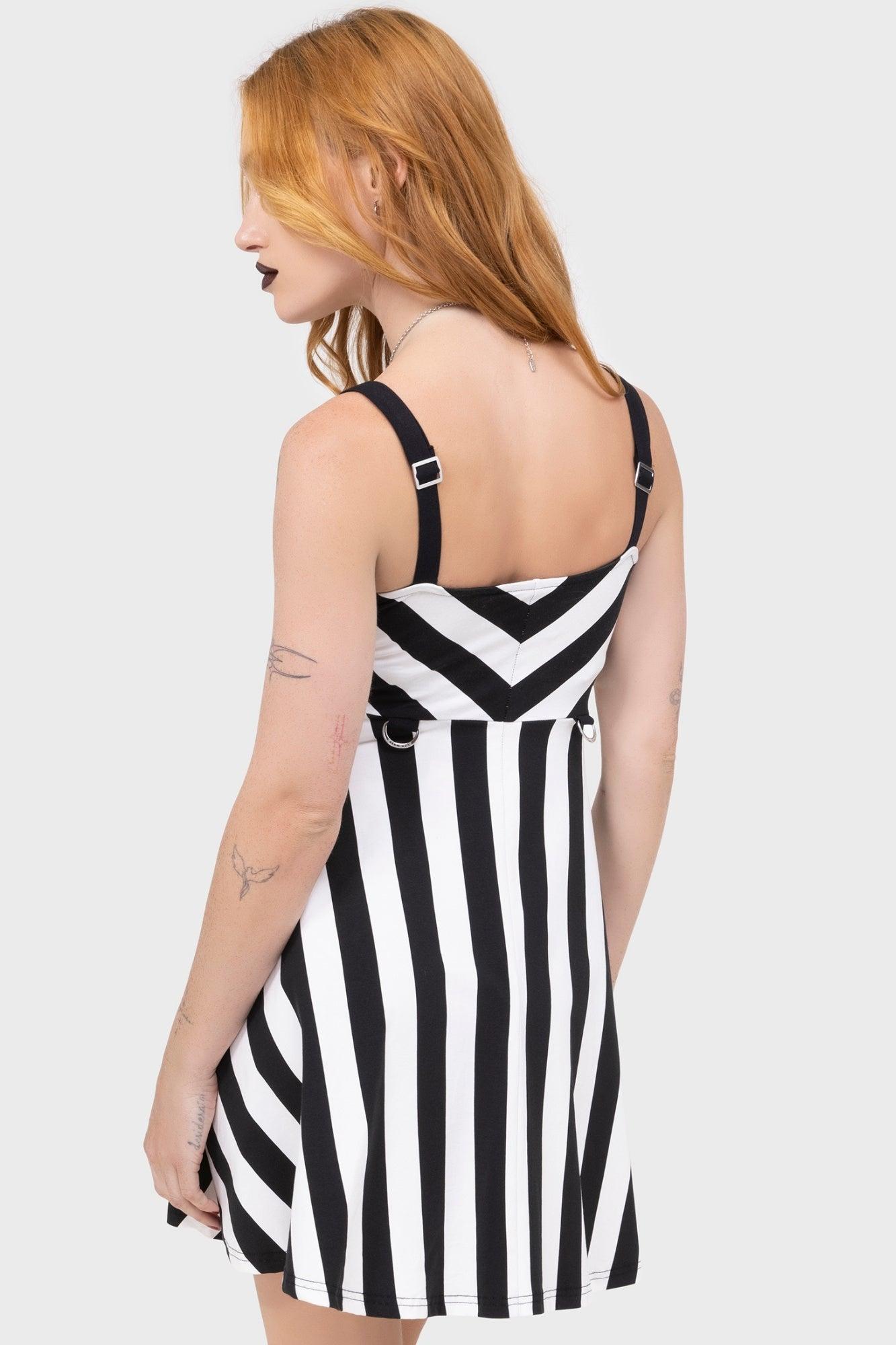 Stripe O Negative Dress Female Product Image