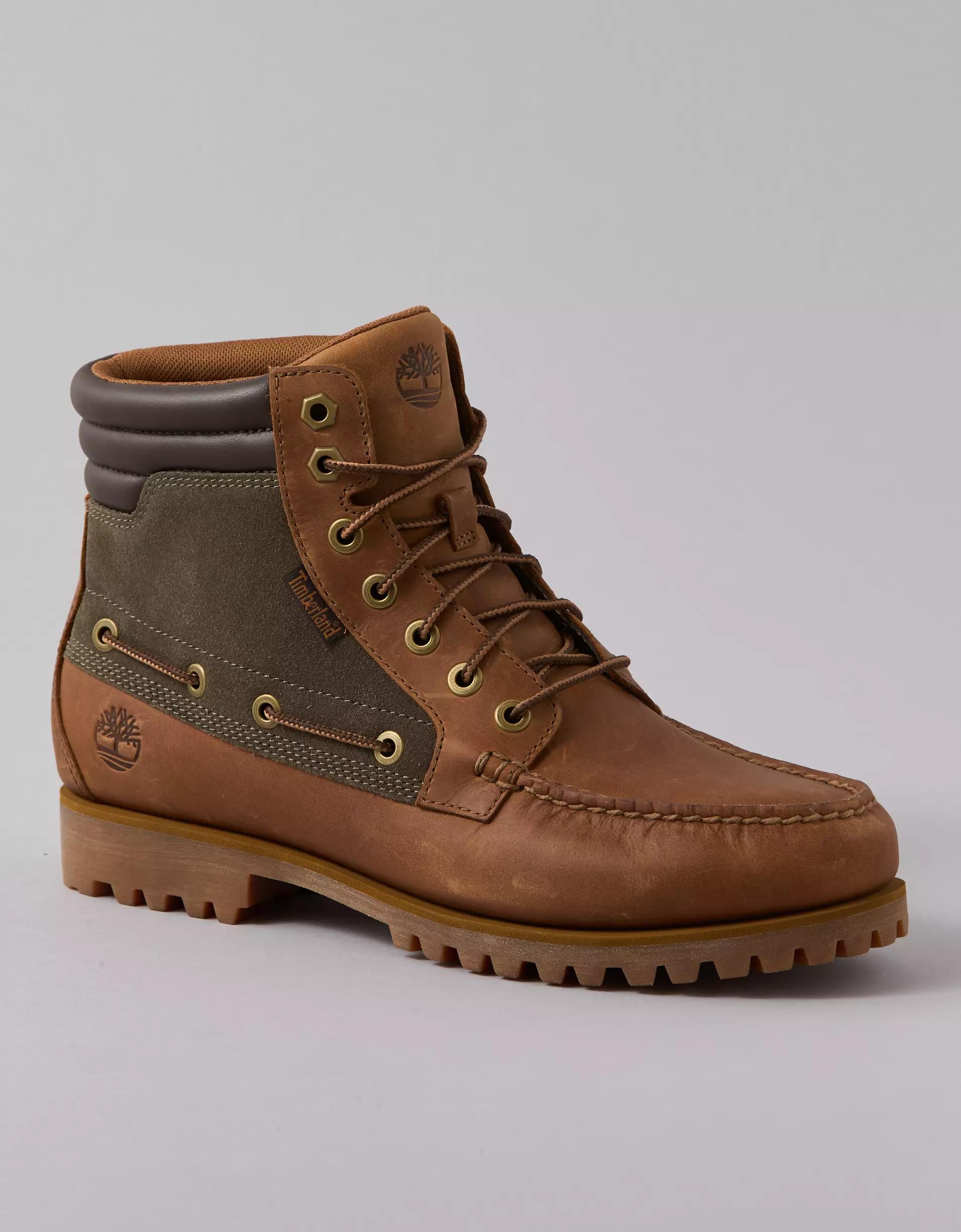 Timberland x AE Oakwell Leather Mid Lace-Up Boot Product Image