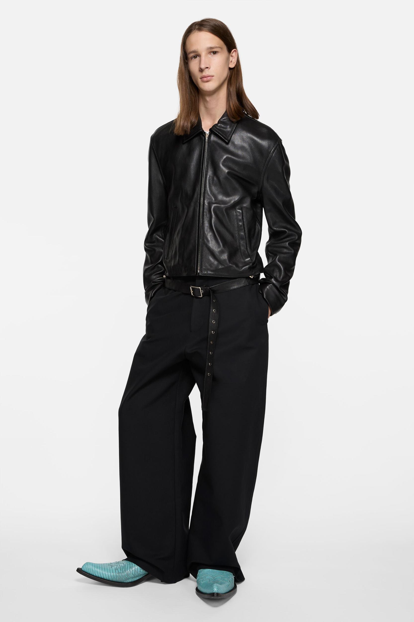 Satin trousers Product Image