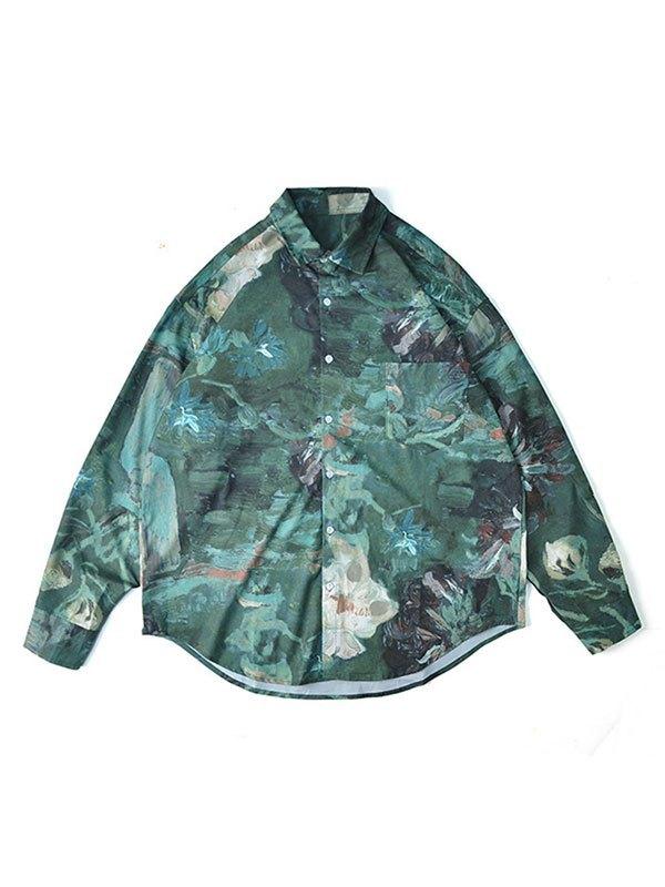 Men's Oil Painting Shirt Product Image