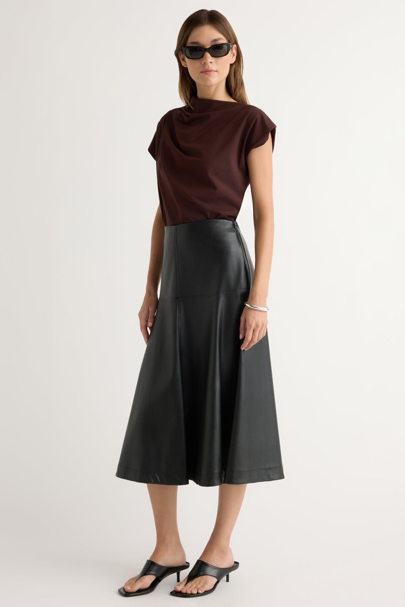 Kenny Asymmetric-Neck Tee Product Image