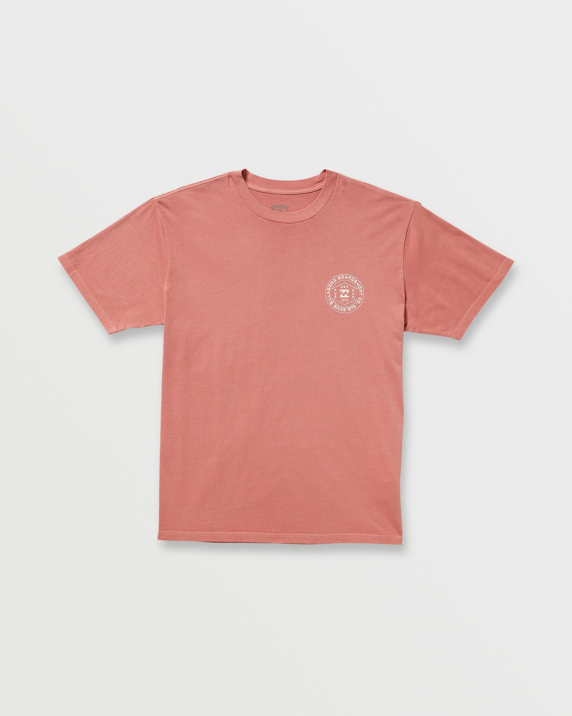 Rotation Premium Wave Wash Tee - Dusty Rose Male Product Image