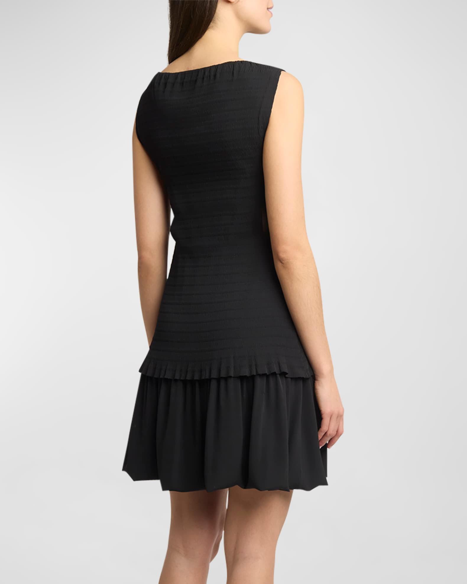 Martine Sleeveless Bubble Hem Mini Dress Product Image