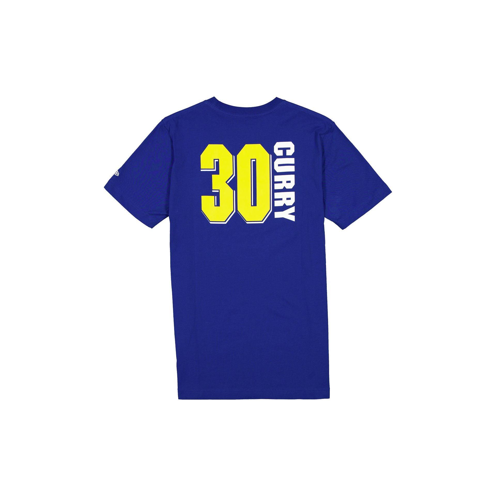 Golden State Warriors Name & Number Stephen Curry T-Shirt Male Product Image