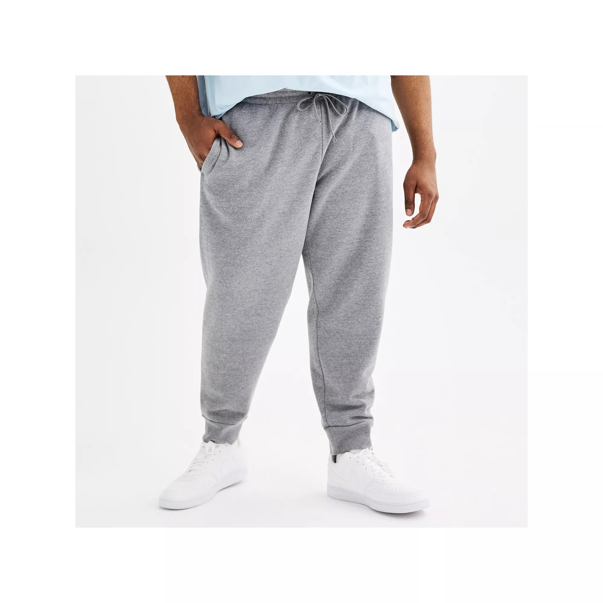 Big & Tall Tek Gear® Ultra Soft Fleece Joggers, Men's,  Product Image