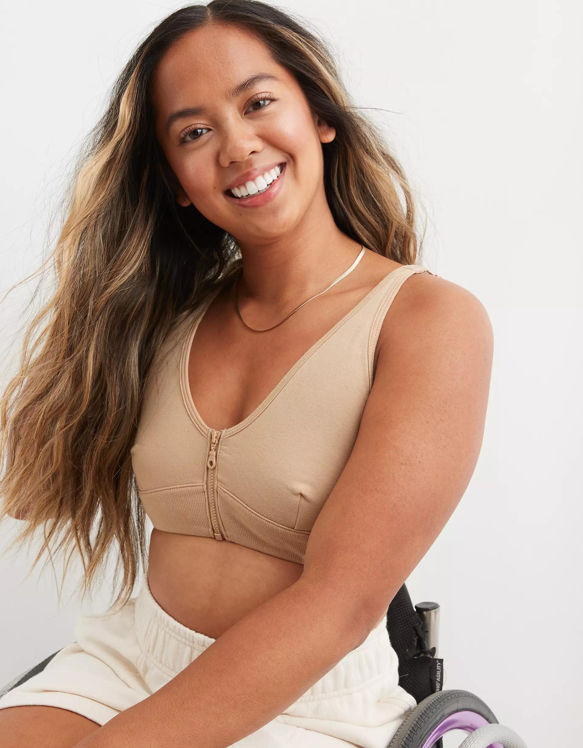 Slick Chicks Adaptive Wireless Zipper Bra Product Image