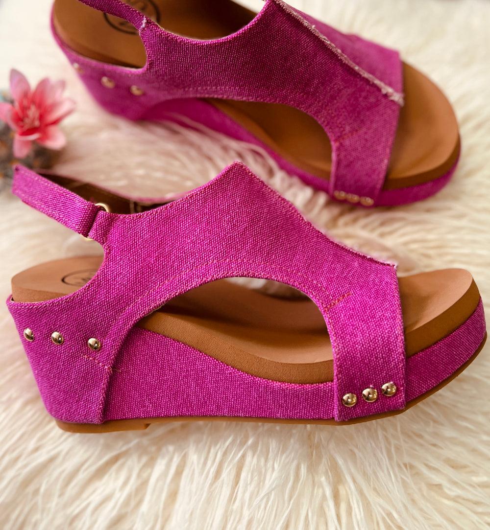 Melissa Fuchsia Wedges* Product Image