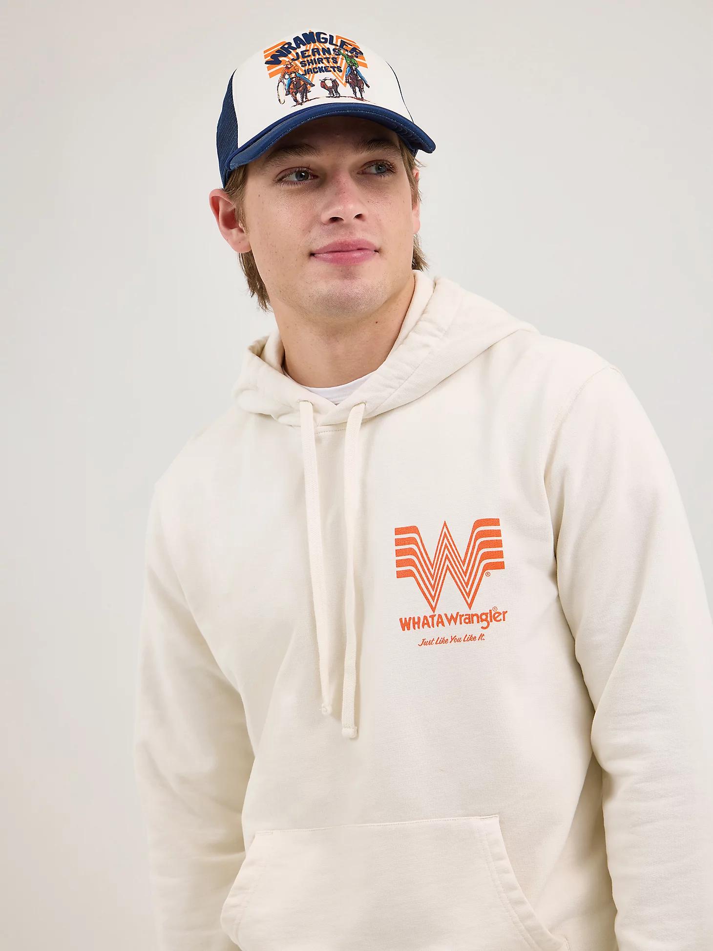 Wrangler x Whataburger Men's Hoodie in Marshmallow Product Image