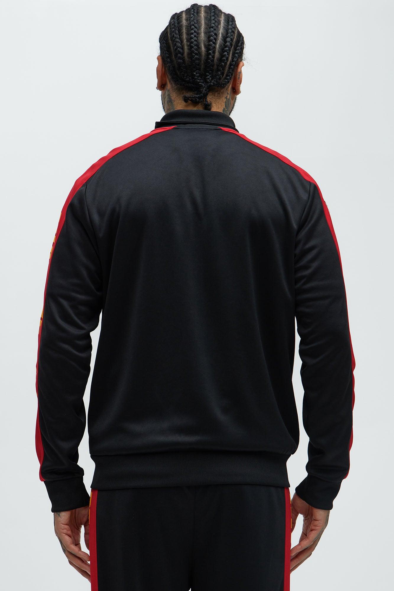 Heat Stand By Track Jacket - Black Male Product Image