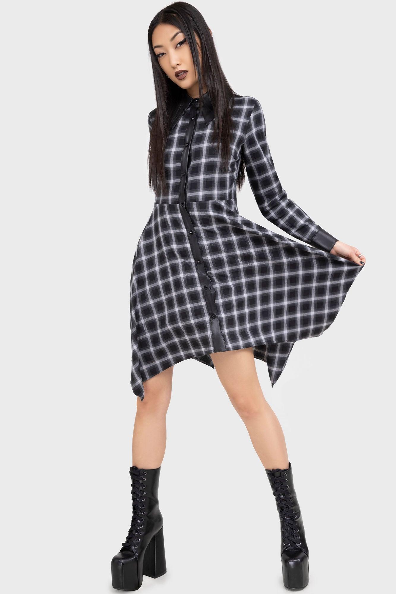 Artem Shirt Dress Female Product Image