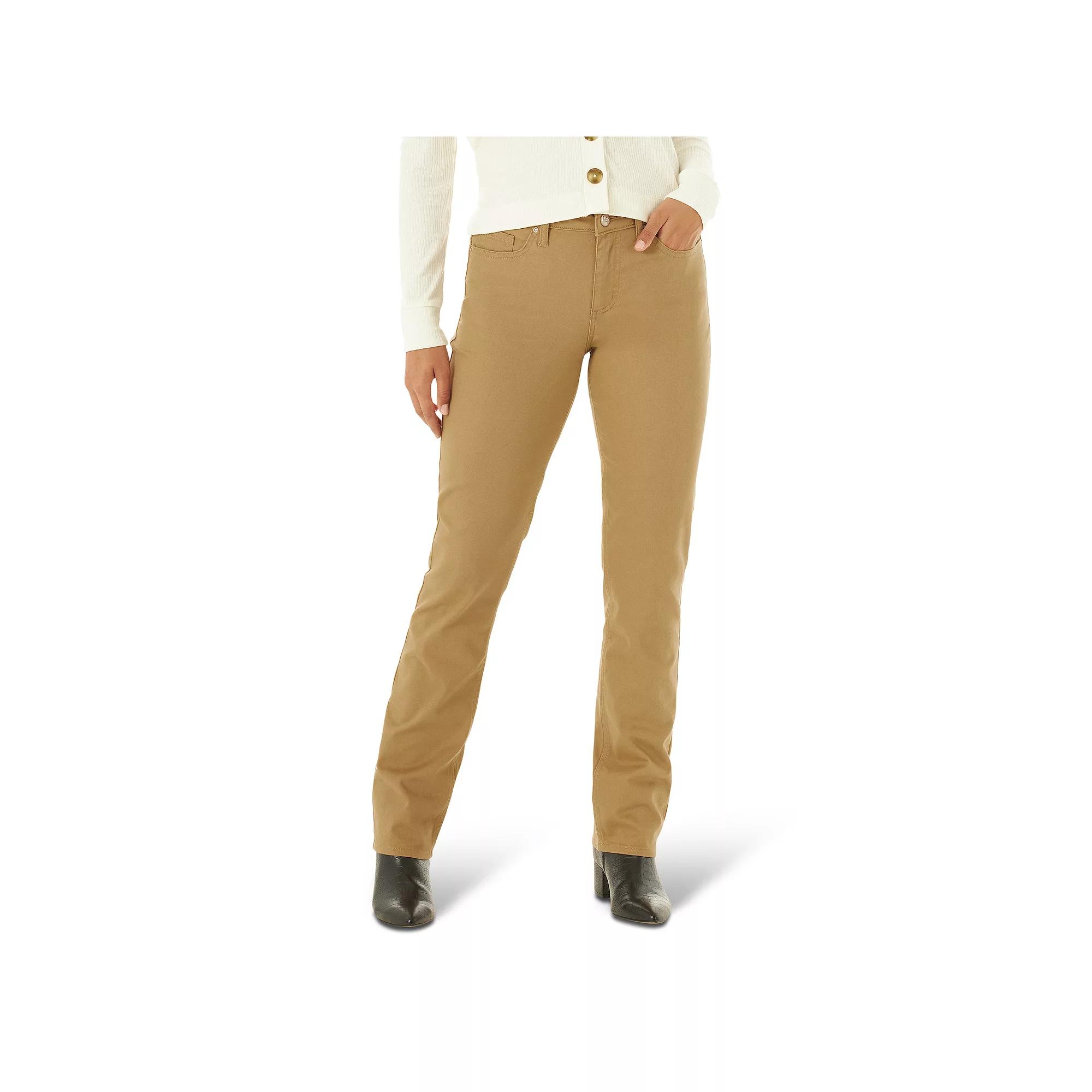 Women's Lee® Legendary Straight Jeans, Size: 10 Short, Tigers Eye Product Image