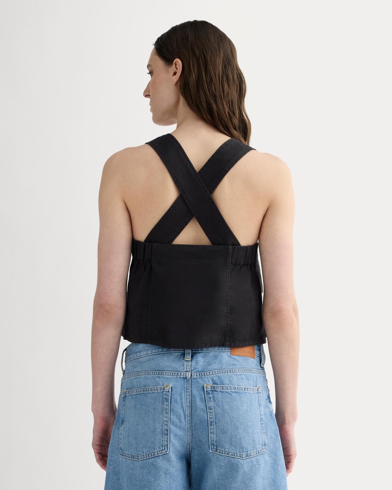 Womens Crossback Tank in Linen by Everlane Product Image