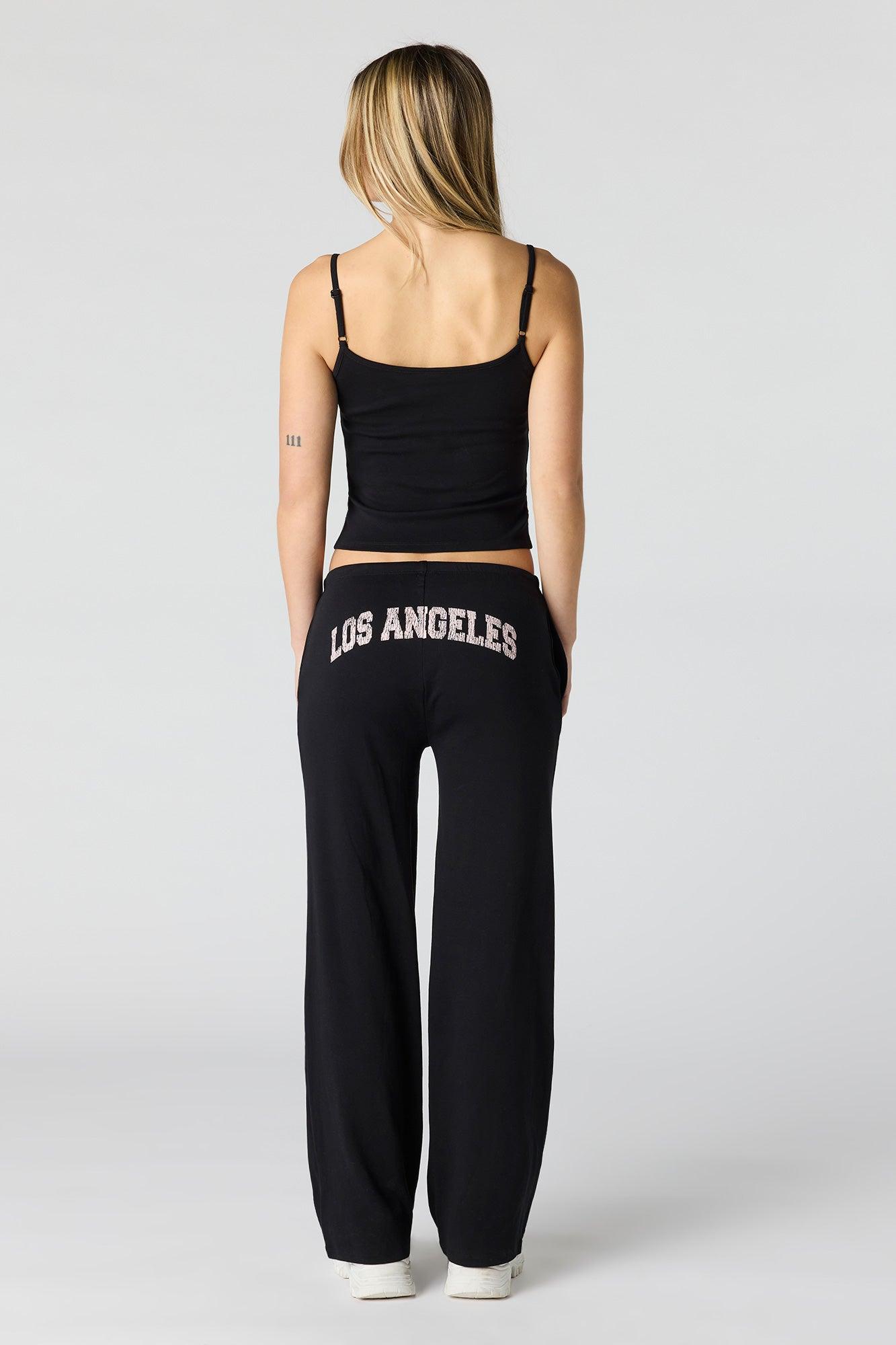 Ribbed Wide Leg Pant Female Product Image