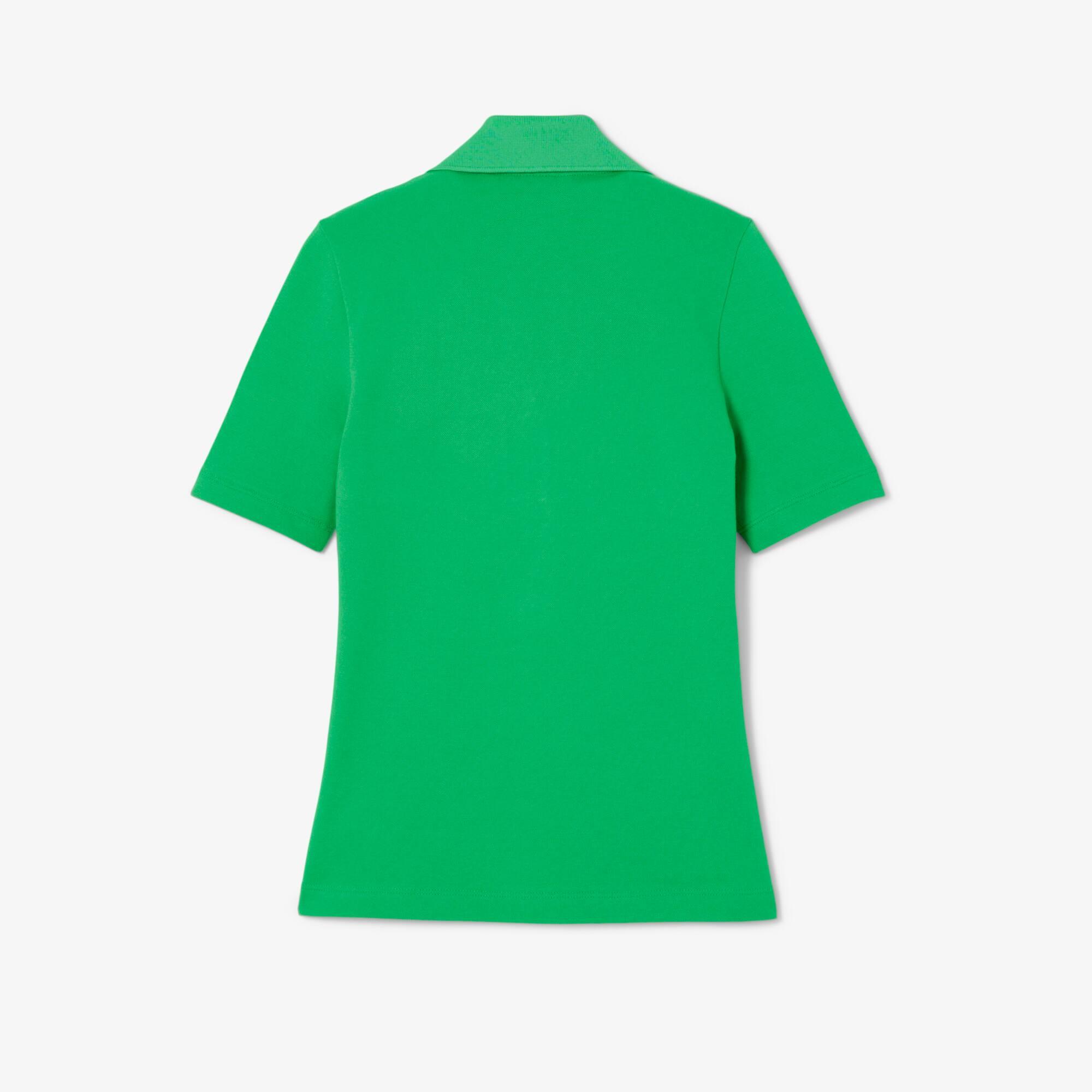 Runway Slim Fit Mini Piqué Polo Product Image