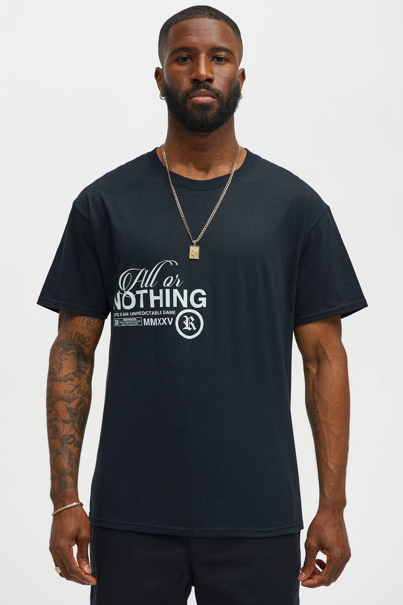 Life Is Unpredictable Short Sleeve Tee - Black Product Image