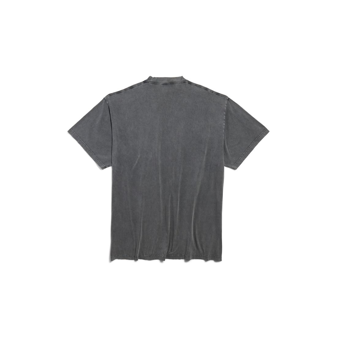 Men's Tbilisi T-shirt Oversized in Black Faded Product Image