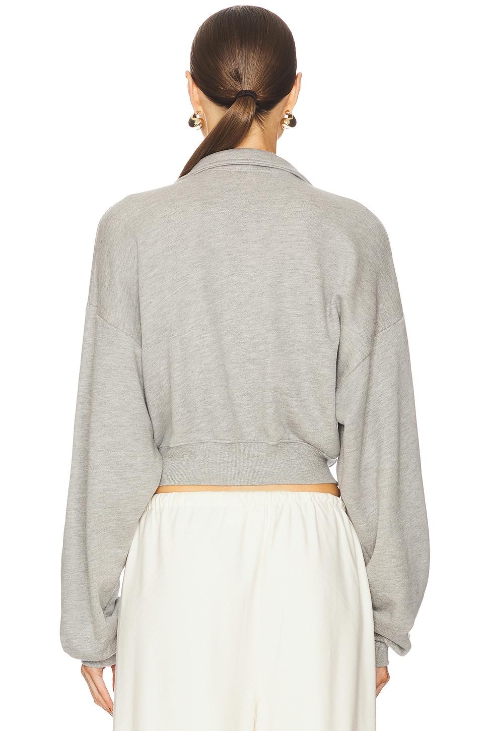 Cropped Half Zip Sweatshirt Eterne Product Image