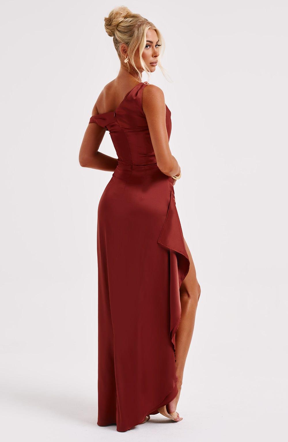 Juliene Maxi Dress - Rust Product Image