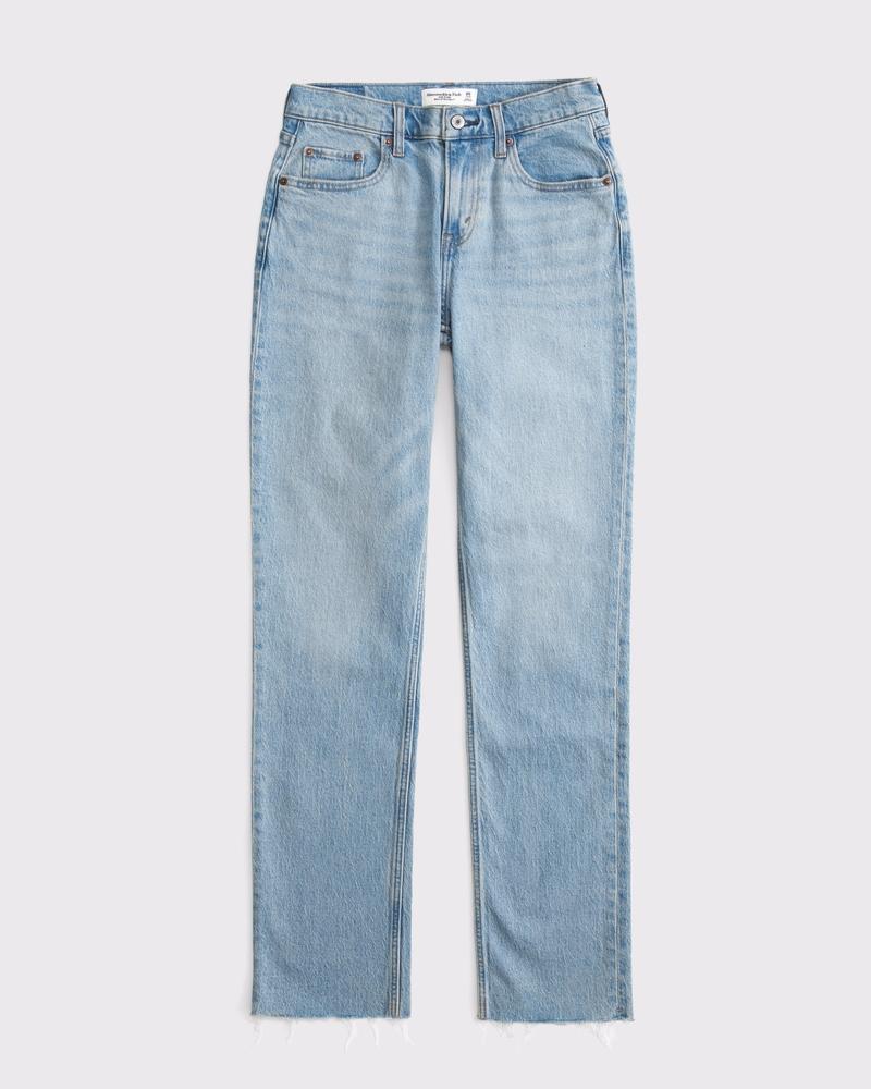Mid Rise 90s Straight Jean Product Image