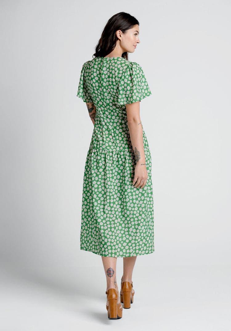 Touch Grass and Smile Midi Dress Product Image