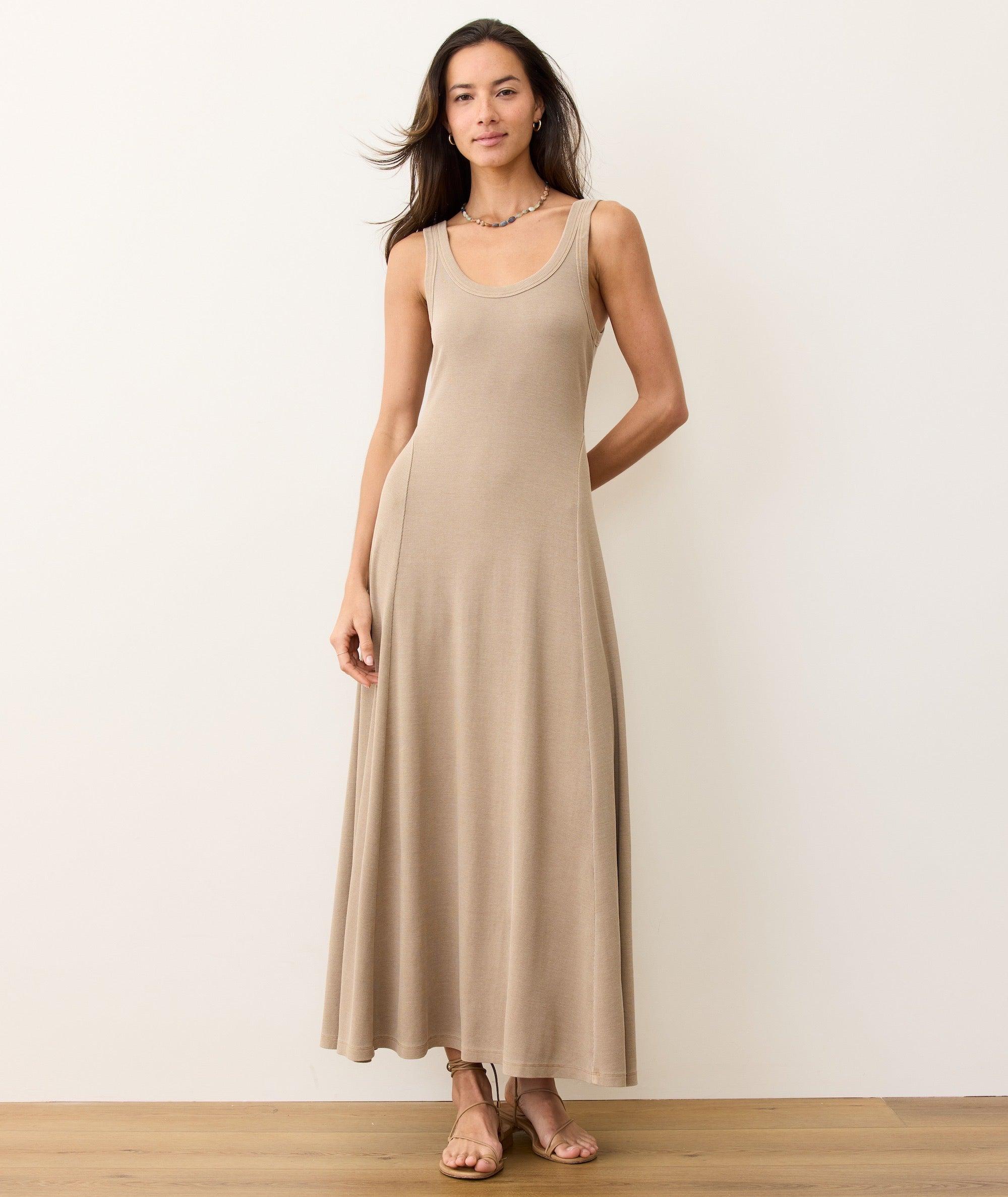 Lexi Rib Sun-In Fit & Flare Dress Product Image