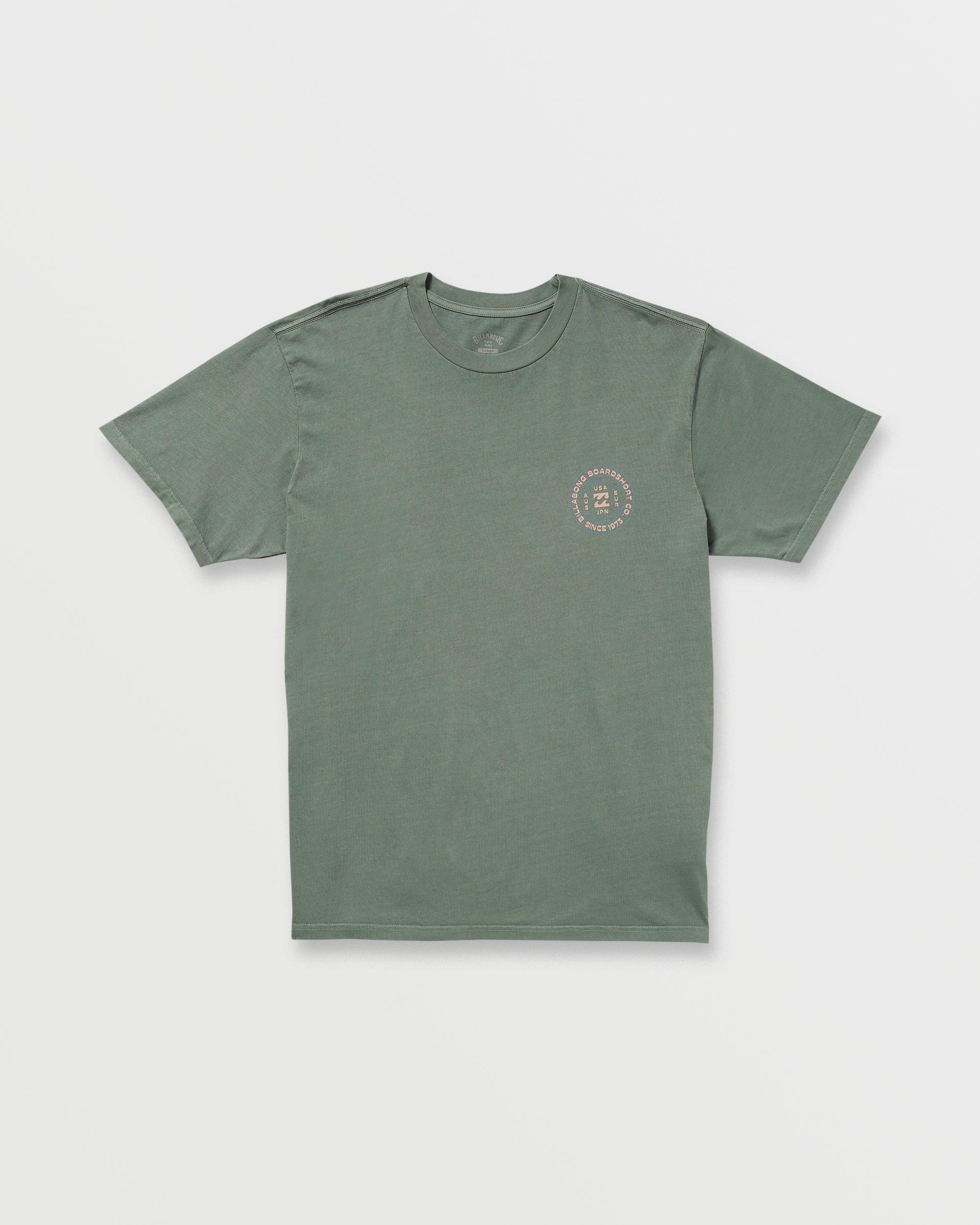 Rotation Premium Wave Wash Tee - Pine Male Product Image