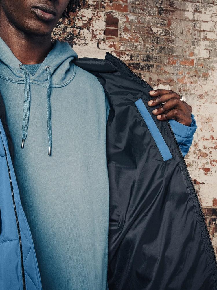 HOODED PUFFER JACKET (SEASONAL) Male Product Image