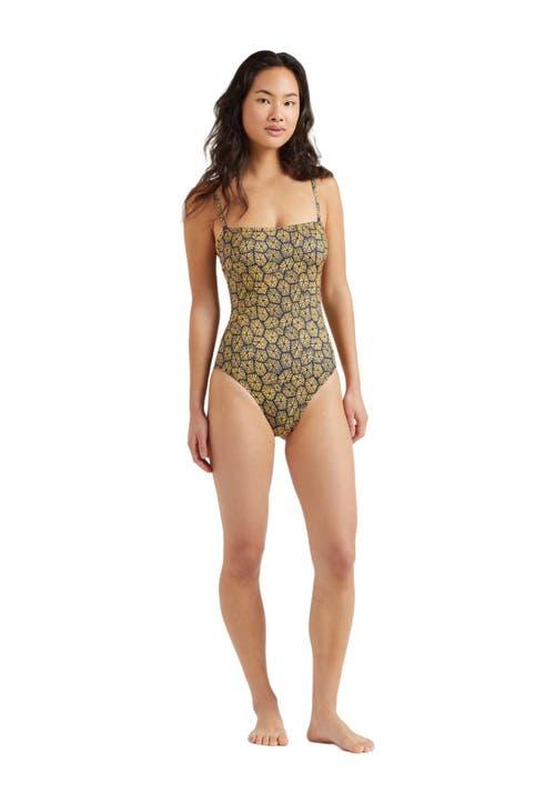 Vilebrequin Women's Carapaces Jersey Bustier One-Piece Swimsuit Product Image