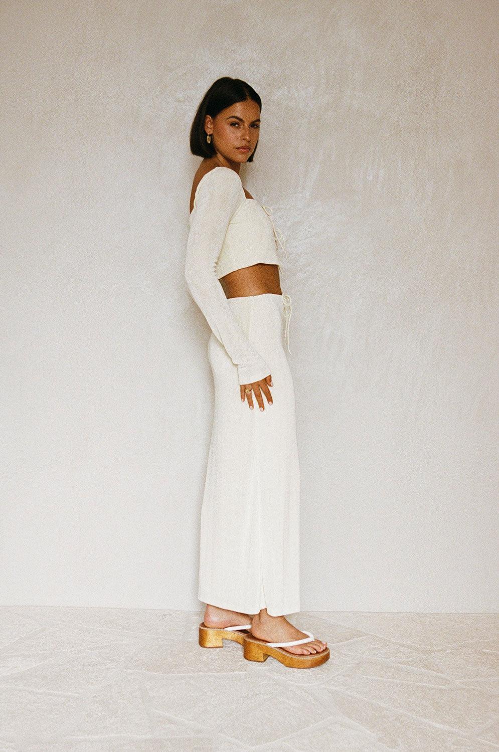 Marcelle Top - Cream Product Image