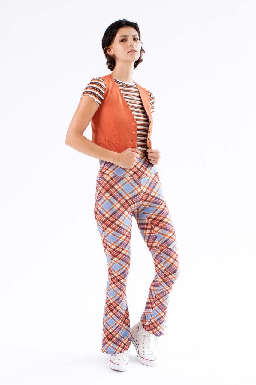 Maple Plaid Bell Bottoms Product Image