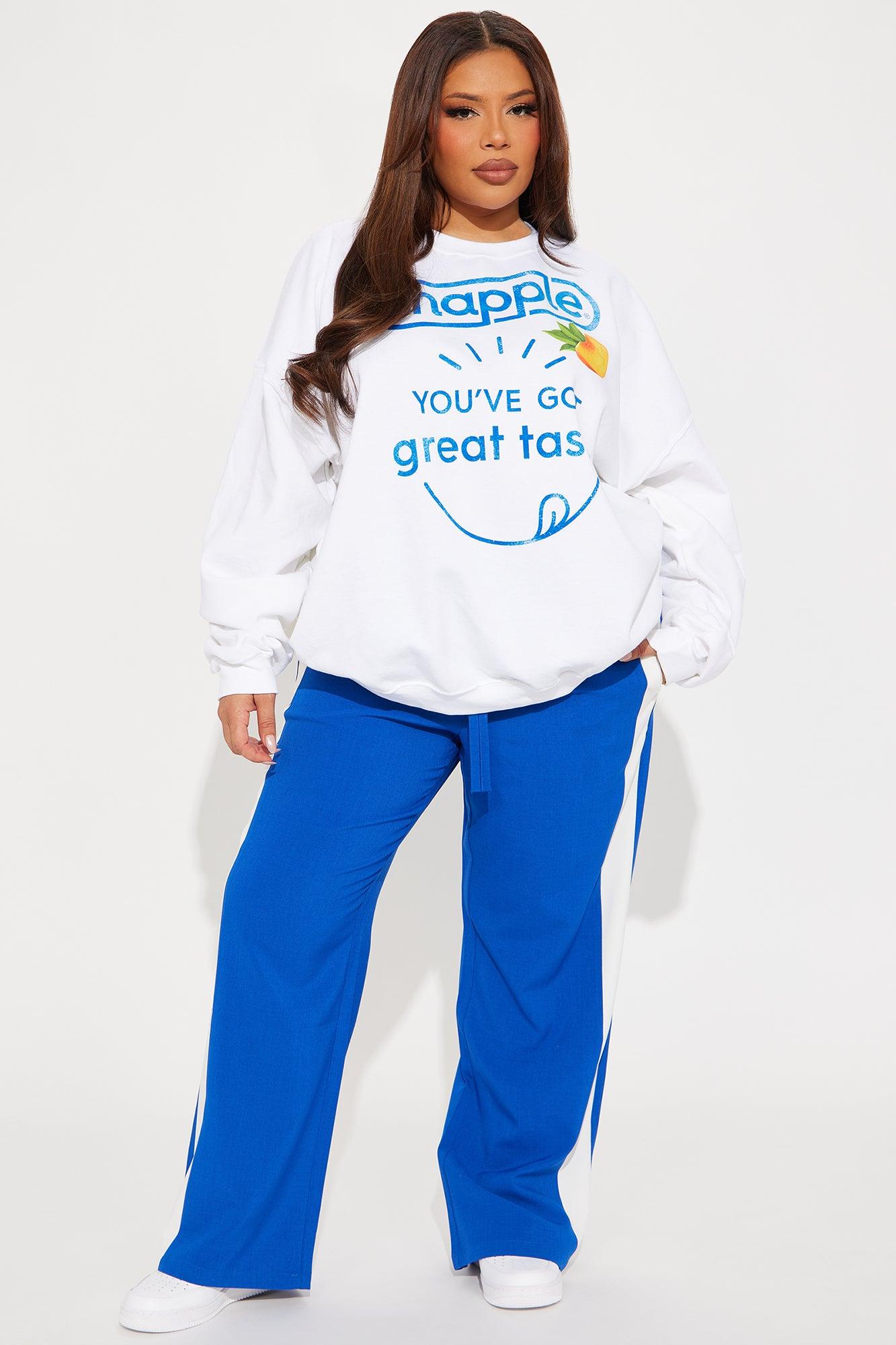 Snapple Crew Neck Sweatshirt - White Product Image