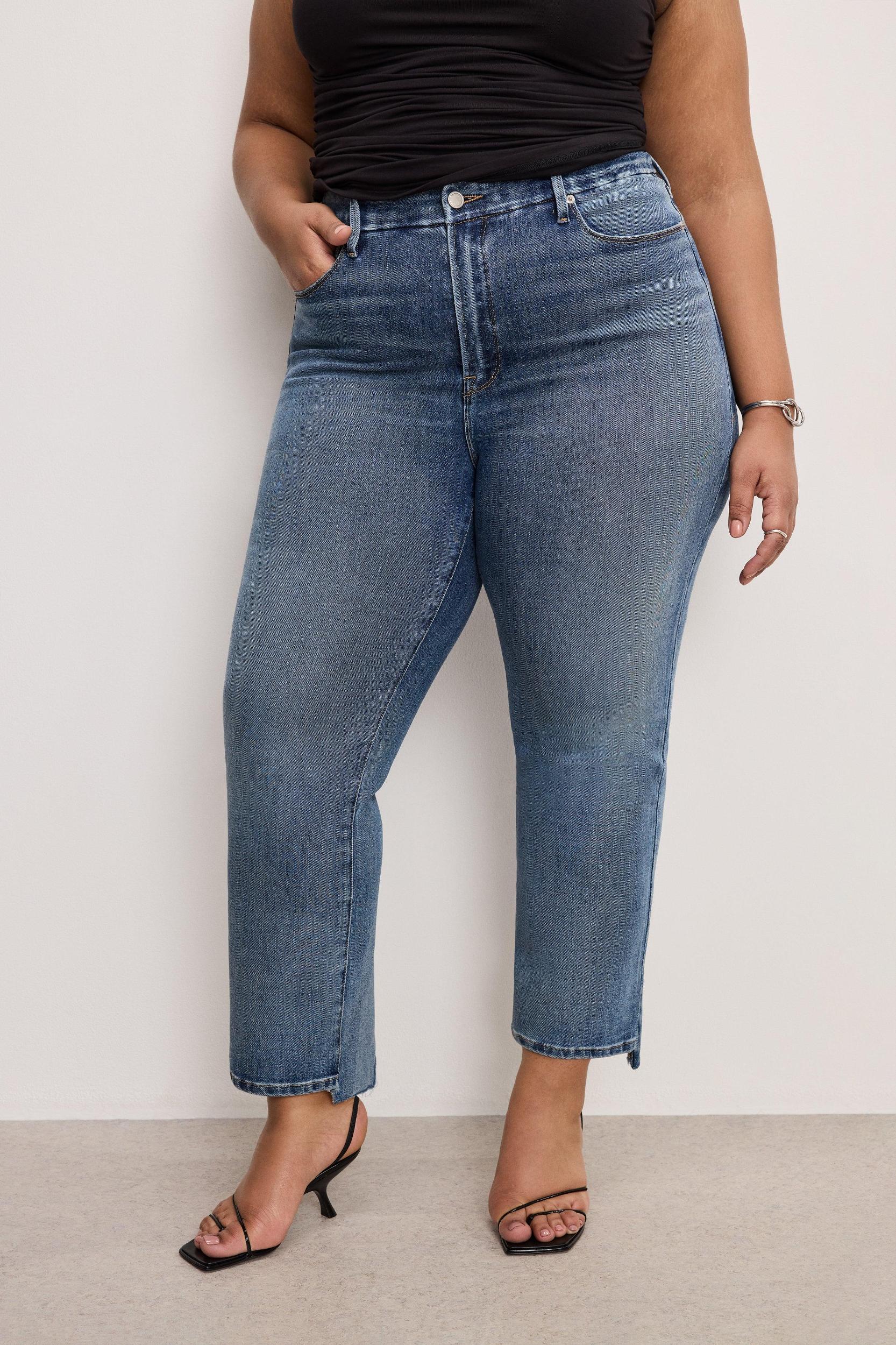 SOFT TECH GOOD LEGS STRAIGHT JEANS | INDIGO855 Product Image