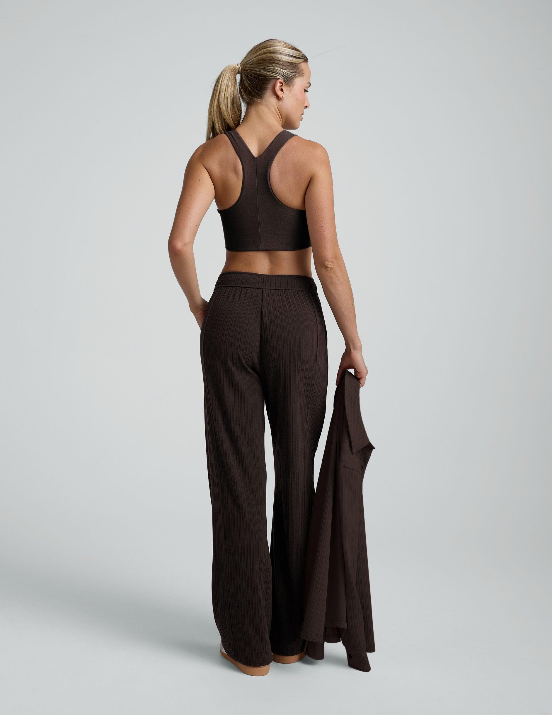 Breathe Easy Ribbed Wide Leg Pant Product Image