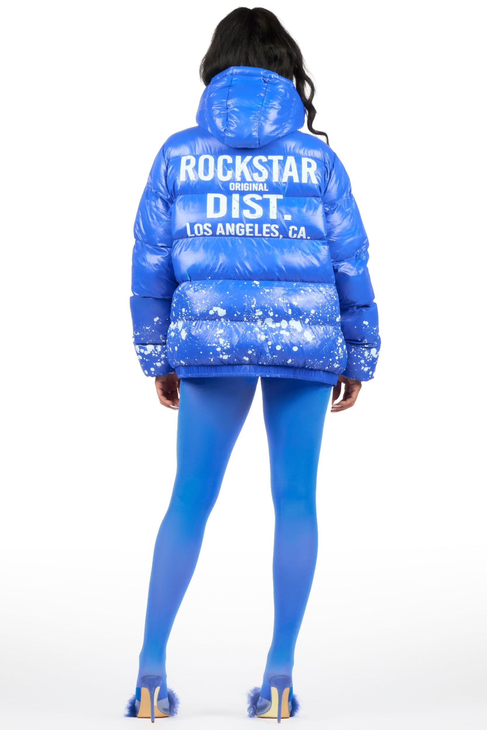 Art Dist. 2.0 Royal Blue Puffer Jacket Female Product Image