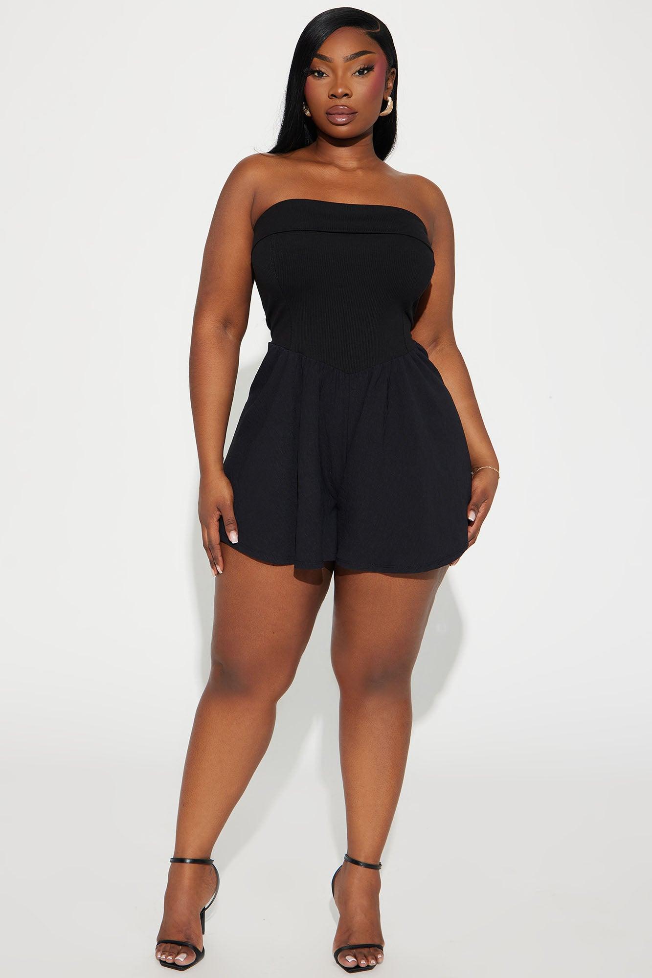 Penelope Romper - Black Product Image