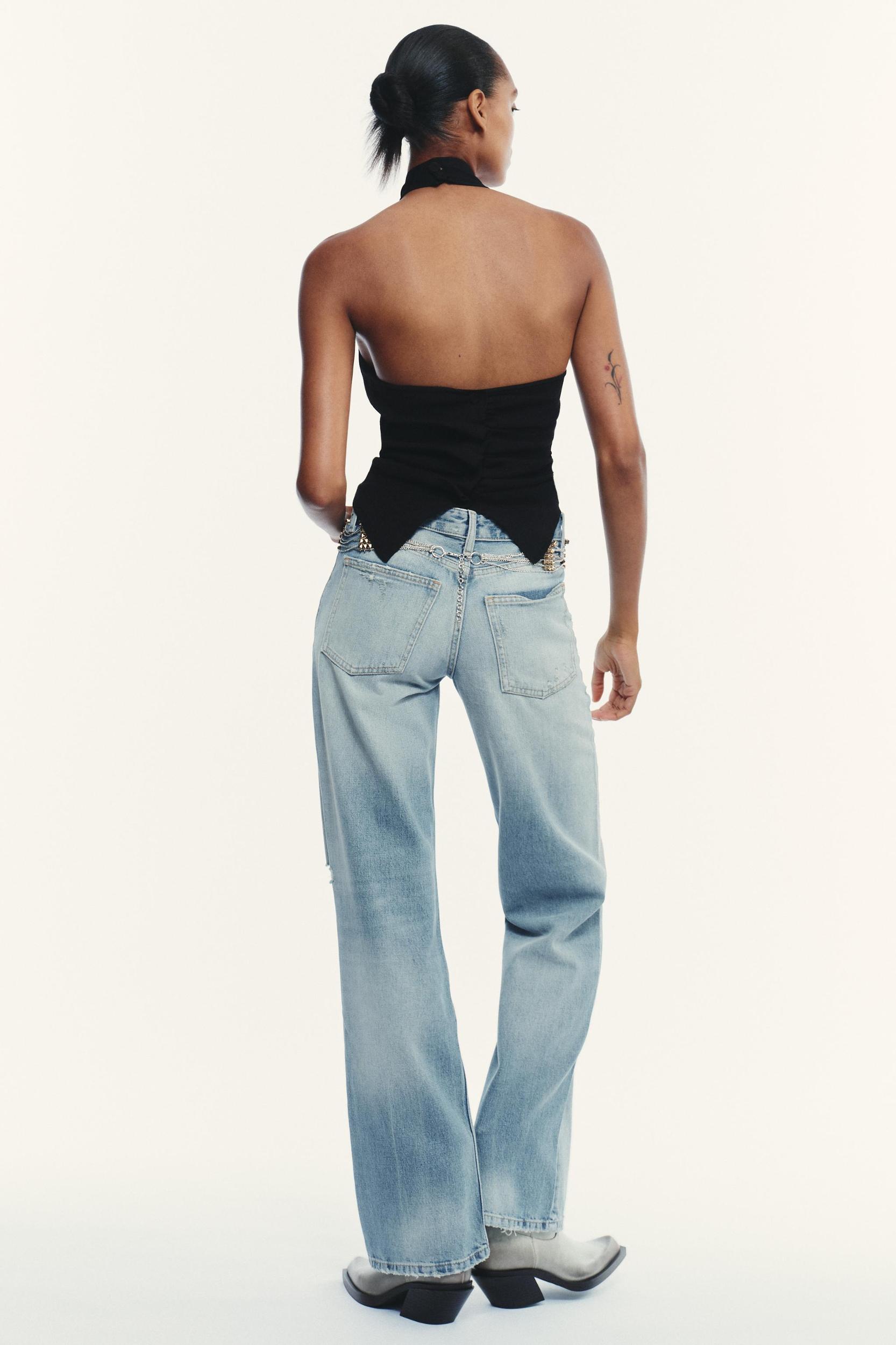 RUCHED KNIT HALTER TOP Product Image