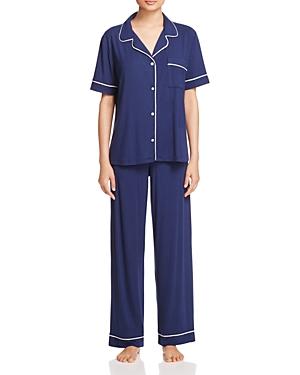 Eberjey Gisele Short Sleeve Long Pant Pajama Set Product Image