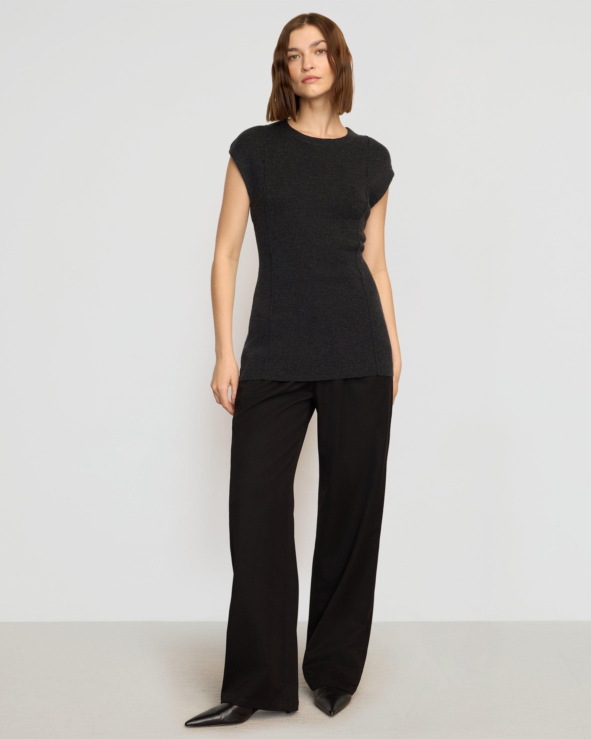 Alani Organic Cotton-Wool Knit Top Product Image