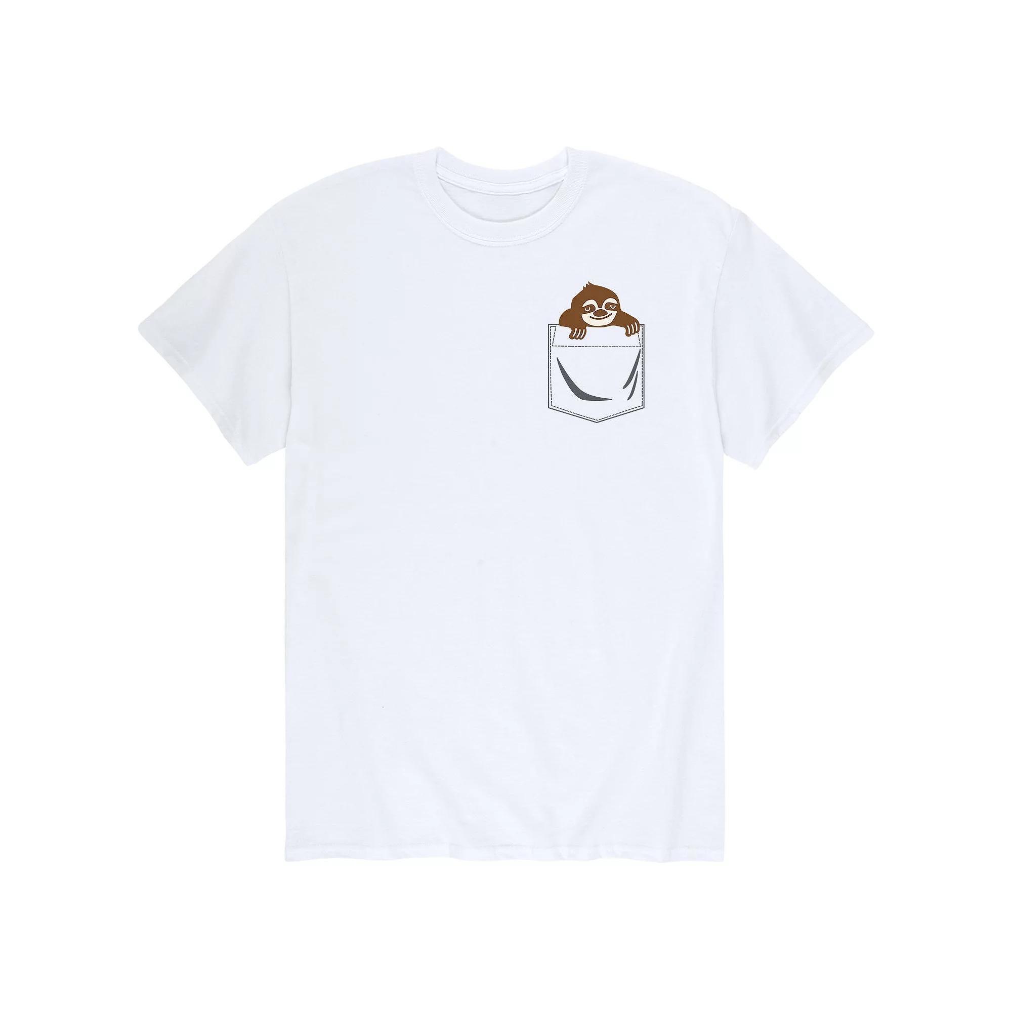 Men's Sloth Pocket Tee,  Product Image