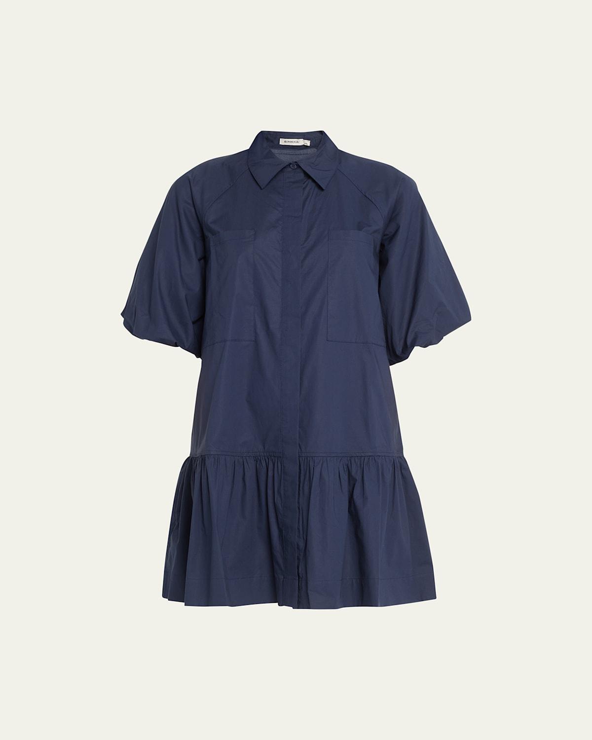 Womens Crissy Cotton Poplin Mini Shirtdress Product Image