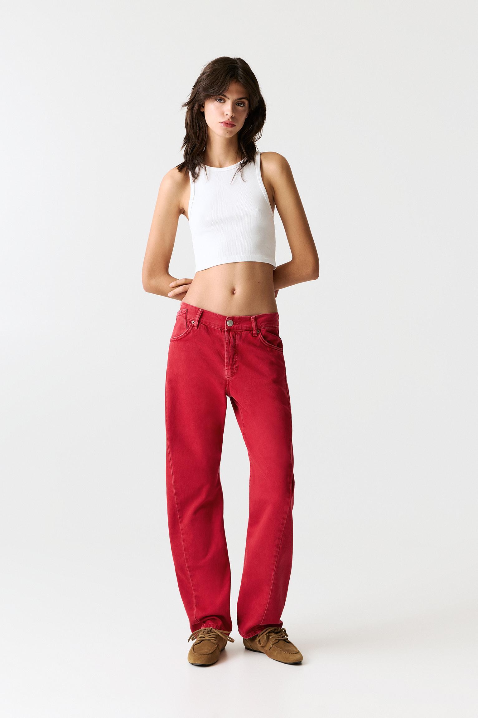 Baggy jeans with seam details Product Image